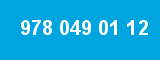978 049 01 12 978 049 01 12